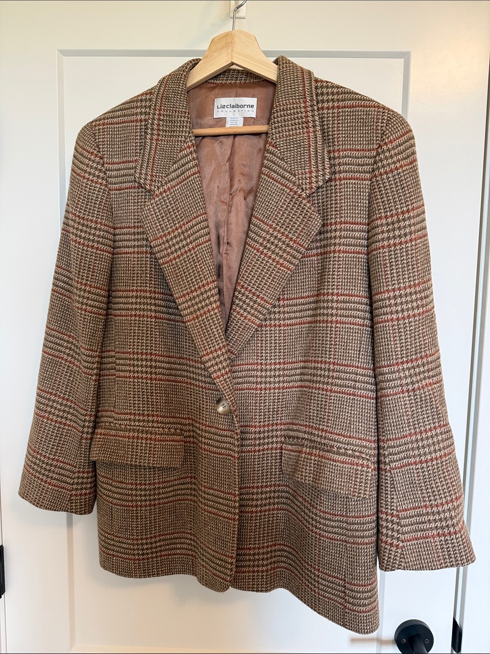 Vintage Liz Claiborne Wool Blend Blazer